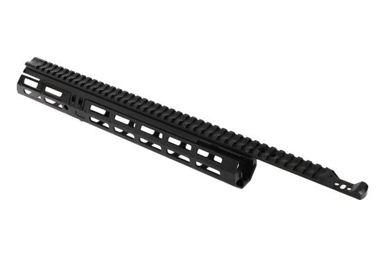 Rossie Lever Action rifle handguard with Picatinny top rail.